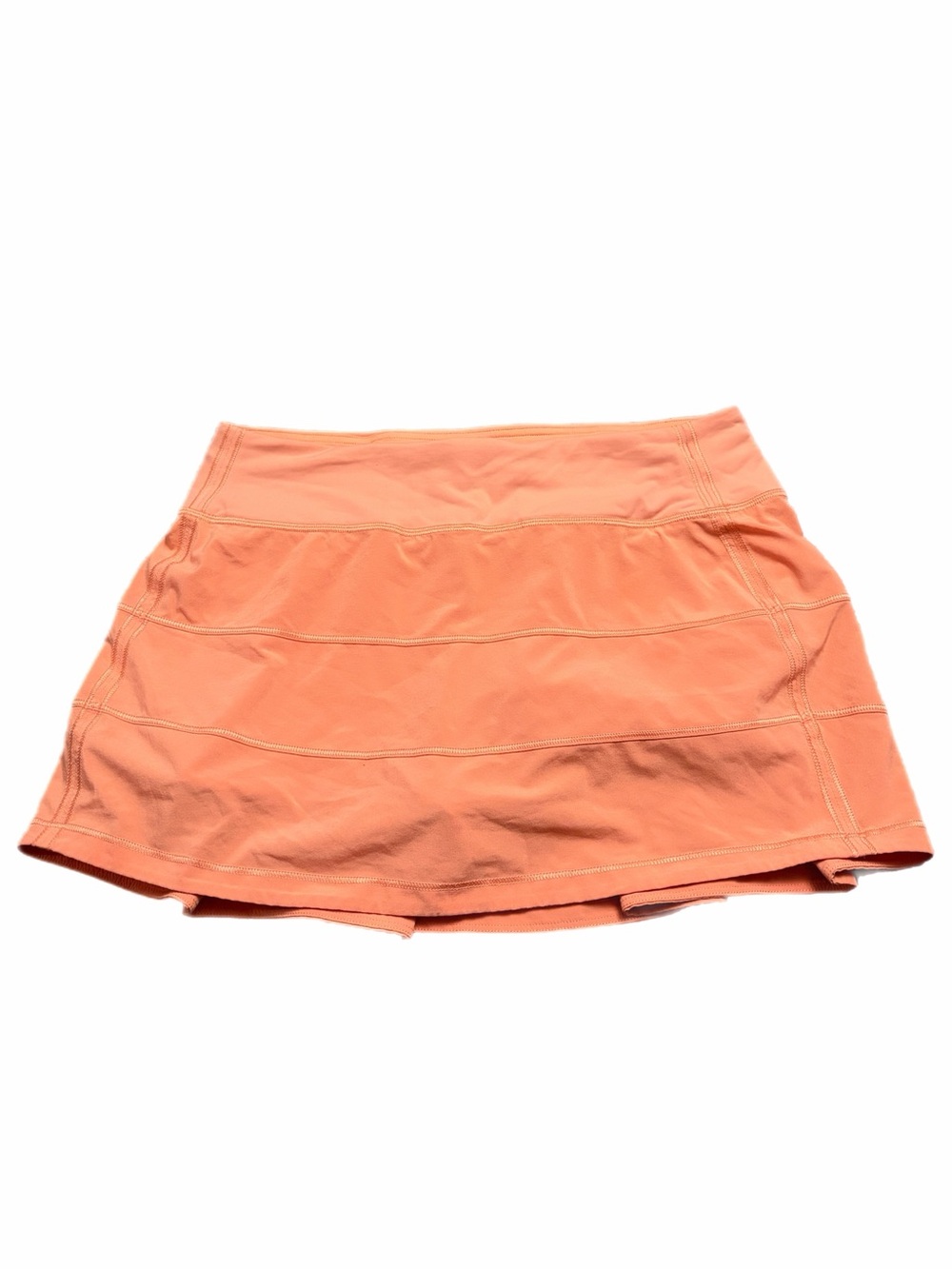 Lululemon Pace Rival Mid-Rise Skirt *13” Regular (Golden Apricot) Size 6
